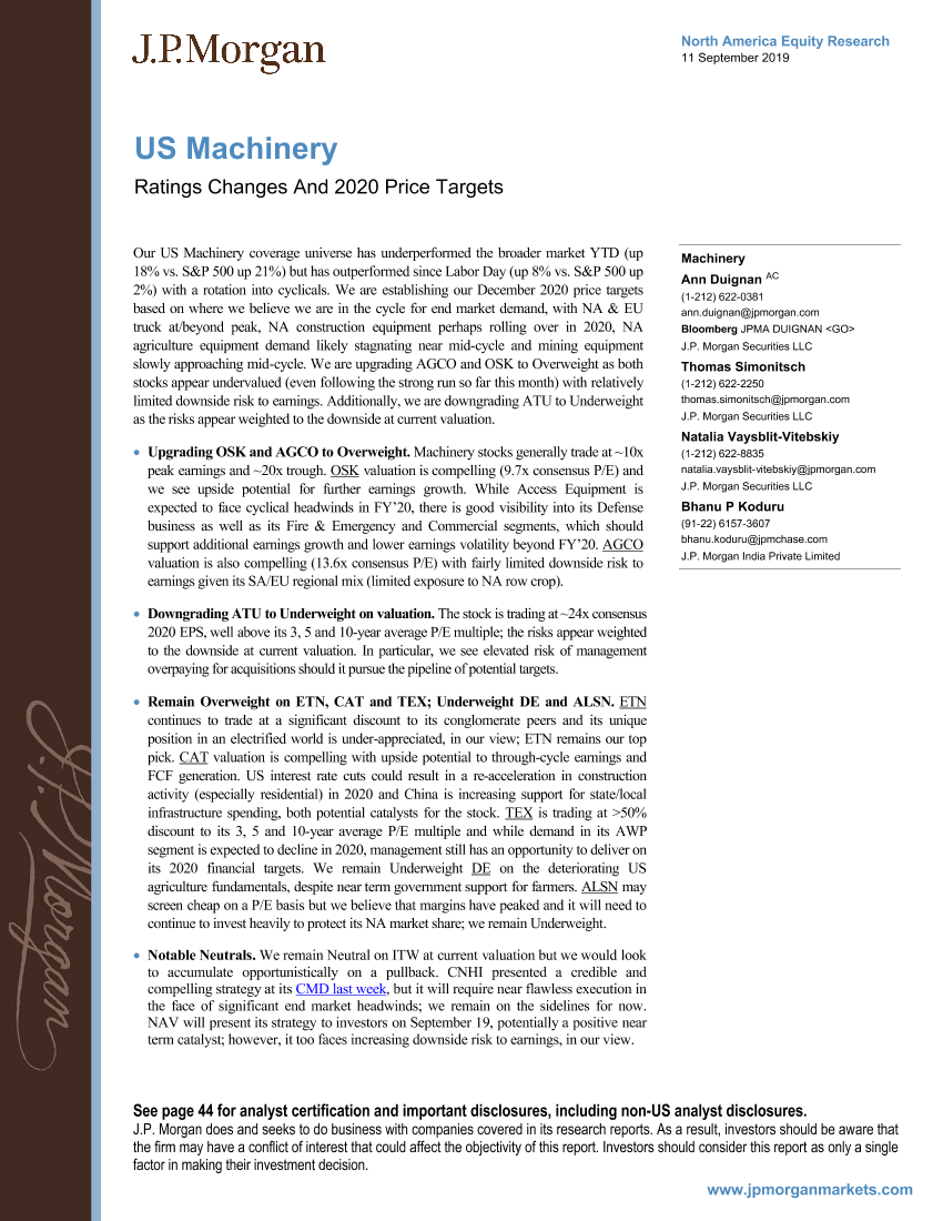 J.P. 摩根-美股-机械行业-美国机械行业：评级变化和2020年的价格目标-2019.9.11-46页J.P. 摩根-美股-机械行业-美国机械行业：评级变化和2020年的价格目标-2019.9.11-46页_1.png